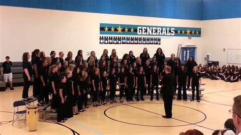 Eisenhower Middle School Fall Choir Concert1 Youtube