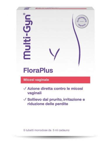 Ripristino Microflora Floraplus Multi Gyn Candidosi Vaginale Tubetti