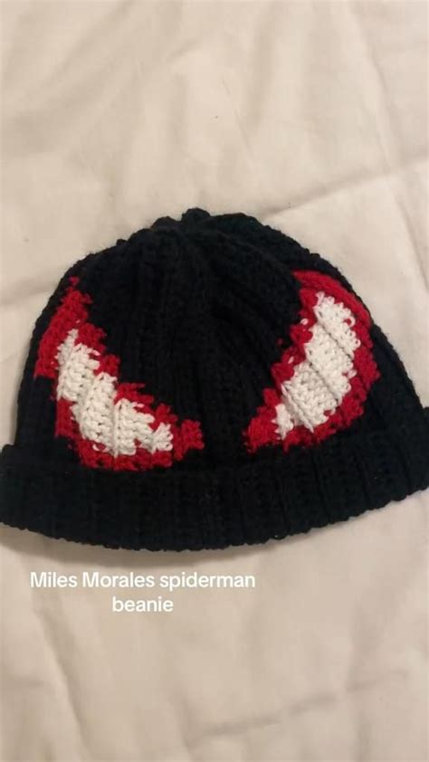 Spiderman Crochet Beanie Video En T Cnicas De Ganchillo