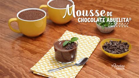 Deliciosa Receta De Mousse De Chocolate De La Abuela Paso A Paso De