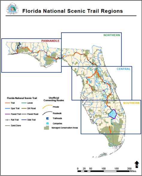 Florida National Scenic Trail - About the Trail