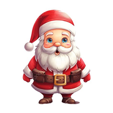 Navidad Santa Claus Navidad Lindo Personaje De Dibujos Animados Png