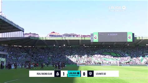 Racing De Santander 1 0 Levante Resumen Y Goles LaLiga Hypermotion