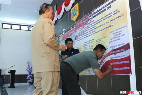 Puluhan Calon Kepala Desa Se Kabupaten Pakpak Bharat Lakukan Deklarasi