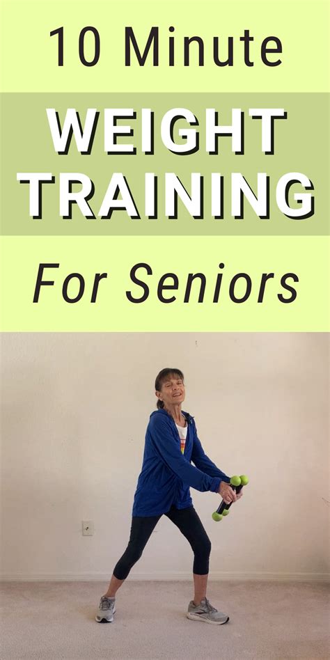 Senior Strength Training - 10 Minute Weight Workout - Fitness With Cindy