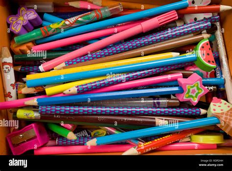 Pens And Pencils Hi Res Stock Photography And Images Alamy