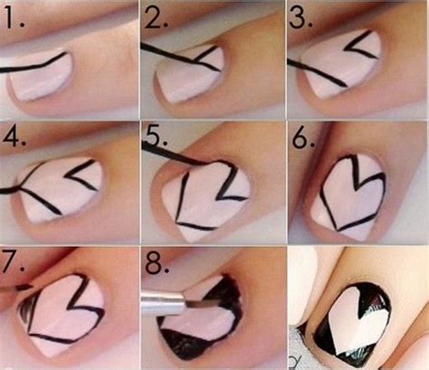 Step By Step Nail Art Picture Tutorial Best And Easy Designs To Try