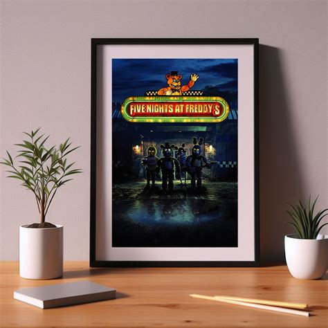 Five Nights at Freddy's Movie Poster, High Quality Canvas Poster sold ...