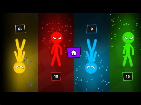 STICKMAN PARTY STICKMAN GAME STICKMAN FIGHT PERTARUNGAN STICKMAN