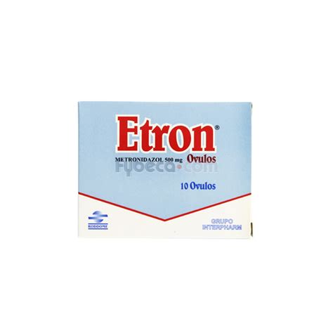 Etron Ovulos 500 Mg C 10 Suelta Fybeca