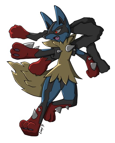 Mega Lucario By Fire Ice N Lightning On Deviantart