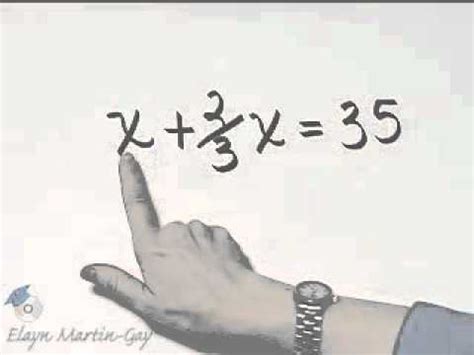 Martin Gay Beginning Algebra Th Ed Ch Ex YouTube