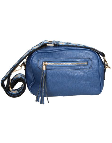 Bolso Bandolera Azul Para Mujer Chenson Bj Online En Megacalzado