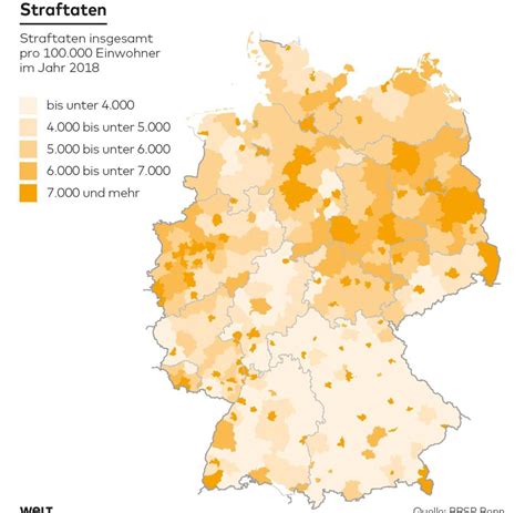 Kriminalit T Im Osten Auf Dem Land Mehr Straftaten Als Im Westen Welt