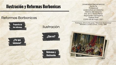 Ilustración Y Reformas Borbónicas By Raymundo Leal On Prezi