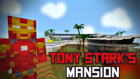 Tony Stark House Malibu Minecraft Map 9A9