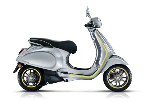 Vespa Elettrica Gallio Geel Scooter Kopen Bij Central Scooters