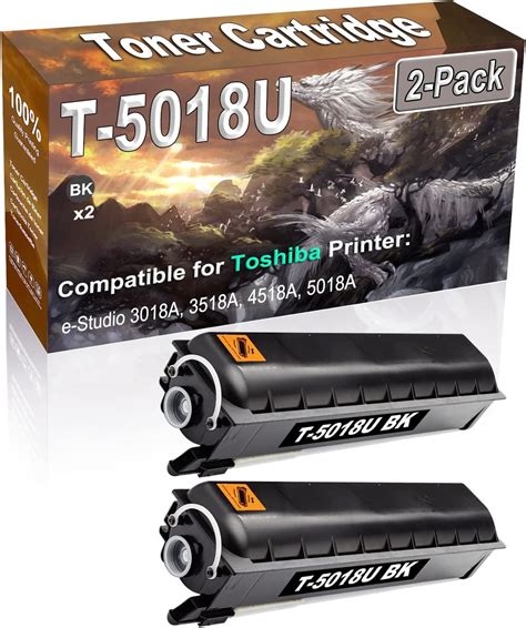 Amazon SINIYA 2 Pack Black Compatible High Yield T 5018U T5018U