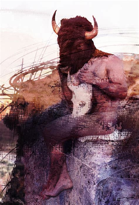 Lost Love - The Minotaur Painting by David Derr | Fine Art America