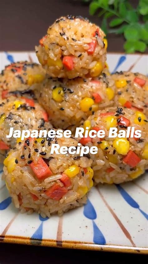 Japanese rice balls recipe – Artofit