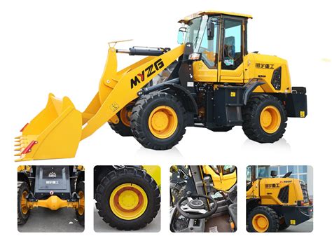 Changchai Engine Mini Wheel Loader Tractor With Front Loader Grass Fork