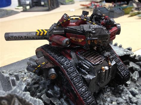 Custom Executioner Imperial Guard Leman Russ Atom Smasher Rear