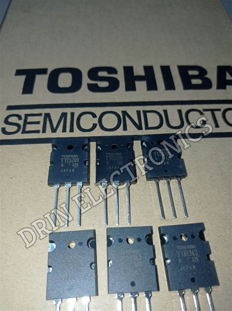 PER PIECE TOSHIBA TTC5200 TTA1943 Transistor Silicon ORIGINAL Lazada PH