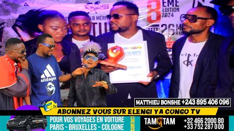 JOURNALISTE YA FERRE MATHIER BONSHE AZUI TROPHEE MEILLEUR CHRONIQUEUR