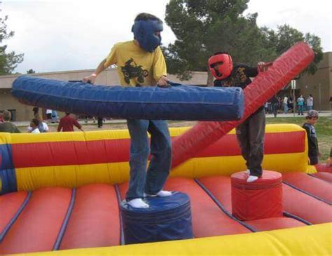 Player Jousting Game Inflatable Rental For Youth Events