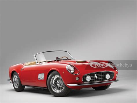 Ferrari Gt Swb California Spyder Monterey Rm Sotheby S