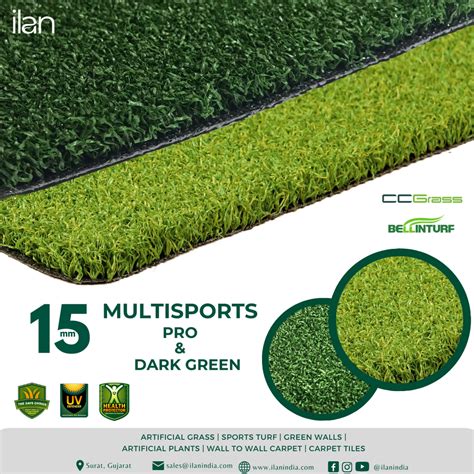 Sports Grass Polypropylene Artificial Cricket Turf For Play Area At