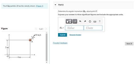 Solved Part A Determine Its Angular Momentum Ho Chegg