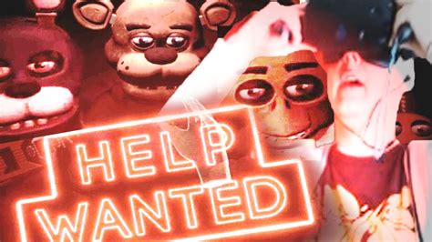 ФНАФ 8 VR ВЫШЕЛ! - Fnaf Help Wanted Прохождение - YouTube