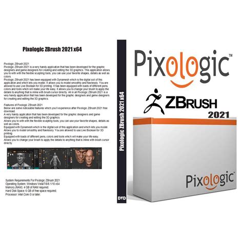 Jual Pixologic Zbrush 2021 X64 Shopee Indonesia