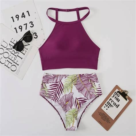 High Waisted Bikini Etsy
