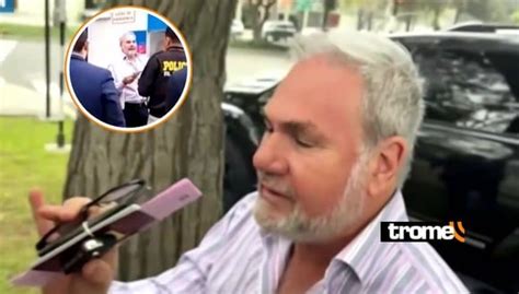 Mauricio Fernandini Es Detenido Intervienen A Periodista Por Pago De