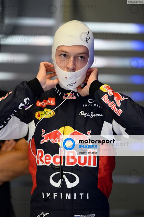 Daniil Kvyat RUS Red Bull Racing At Formula One World Championship