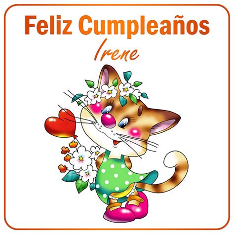 Imágenes de Feliz Cumpleaños Irene imagenes su