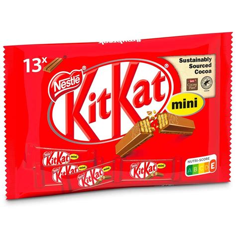 Kitkat Mini Milchschokolade Knusprige Waffeln Leckere Snacks