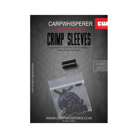 Carp Whisperer Crimp Sleeves Fauna Hengelsport