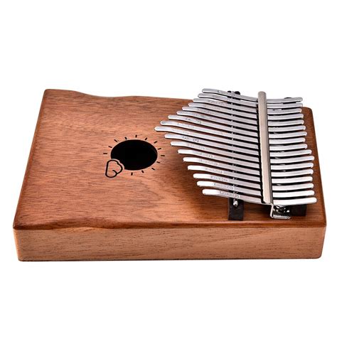 17 Key Kalimba африканское красное дерево «пианино для больших пальцев ...