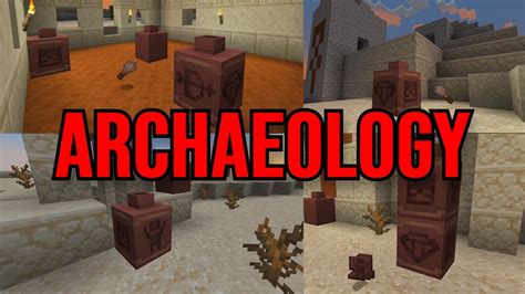 ARCHAEOLOGY CONFIRMED For Minecraft 1 20 YouTube