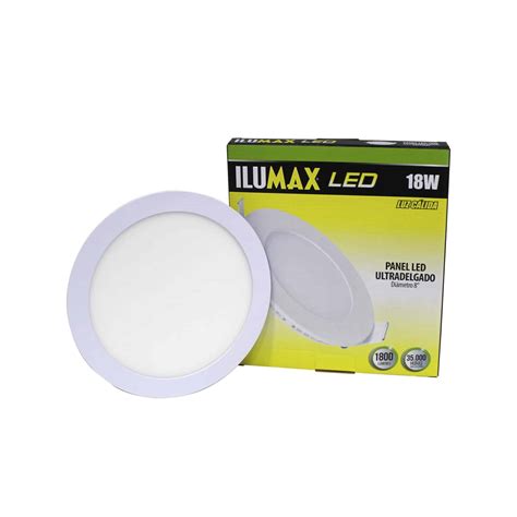 Panel LED PRO 12W Sobreponer Redondo Luz Blanca 17 Cm ILUMAX