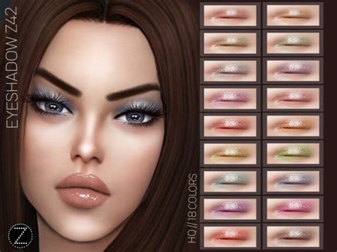 EYESHADOW Z42 By ZENX At TSR Sims 4 CC