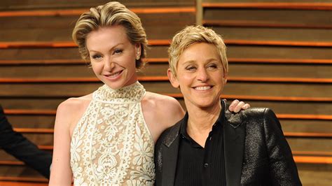 Ellen DeGeneres twins with bride Portia De Rossi at intimate wedding ...