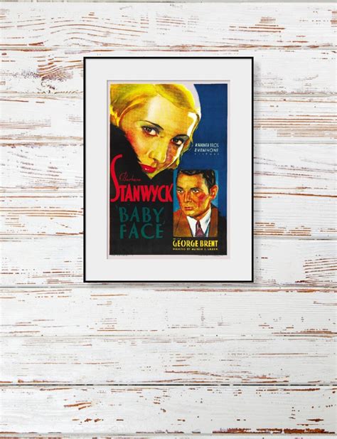 BABY FACE 1933 Movie Poster NEW Fine Art Giclee Print Pre - Etsy