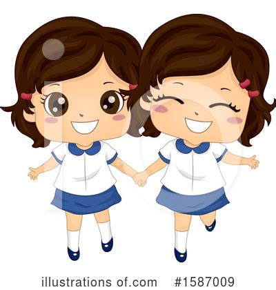 Twins Clipart #76361 - Illustration by BNP Design Studio