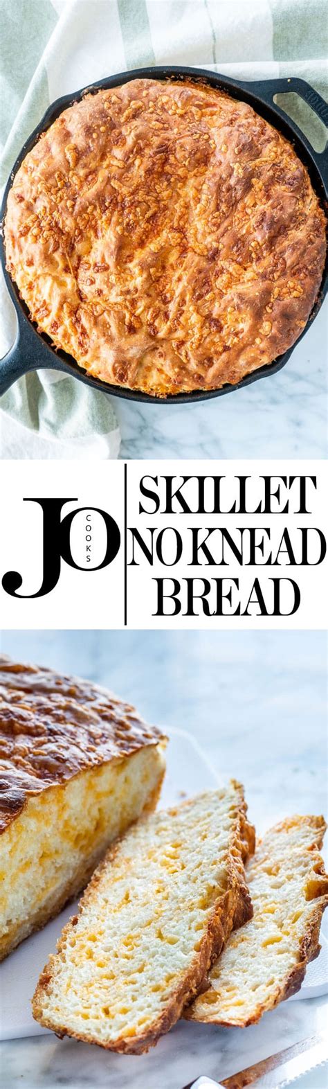 No Knead Skillet Bread Jo Cooks