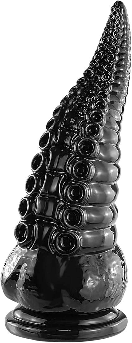 Amazon 6 9 In Tentacle Dildo Black Dildo Fantasy Dildo With Strong Suction Cup Anal Dildo