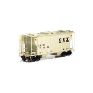 Athearn HO PS 2 2600 Covered Hopper CSX Spring Creek Model Trains